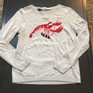 talbots lobster sweater